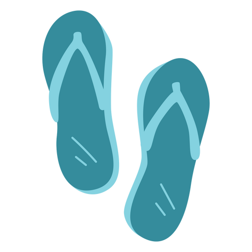 Flip Flops Flat Summer PNG & SVG Design For T-Shirts