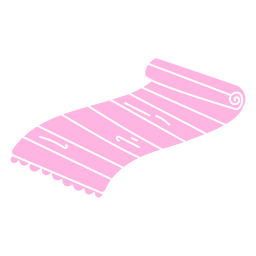 Strandtuch ausgeschnitten PNG-Design
