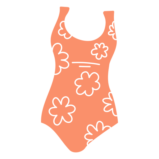 Beach cut out bathing suit PNG Design