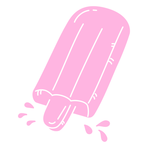 Pool float cut out popsicle PNG Design