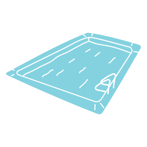 Pool cut out summer PNG Design