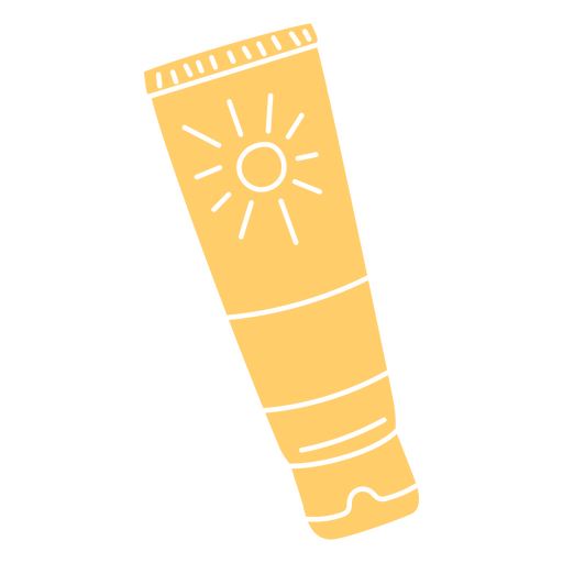 Bloqueador solar cortado verano