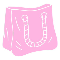 Bolsa de playa recortada Diseño PNG