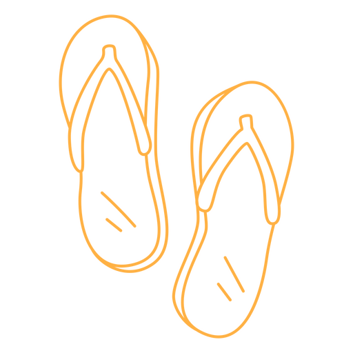 Flip-flops curso de verão Desenho PNG