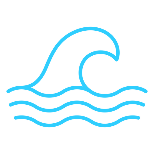 Waves PNG Designs for T Shirt & Merch