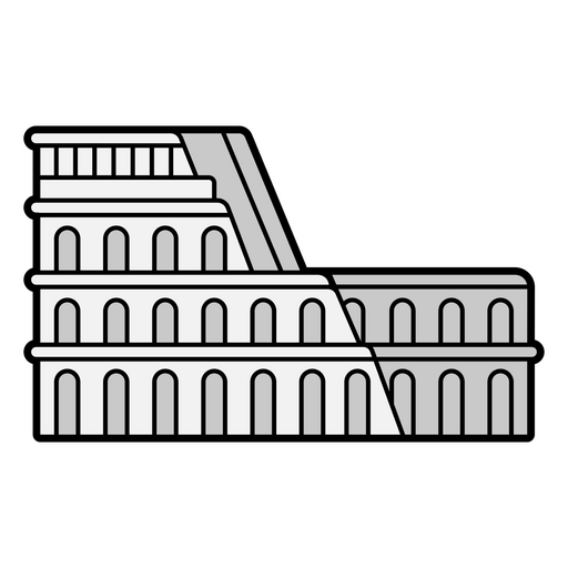 Construcción clásica greco-latina Diseño PNG