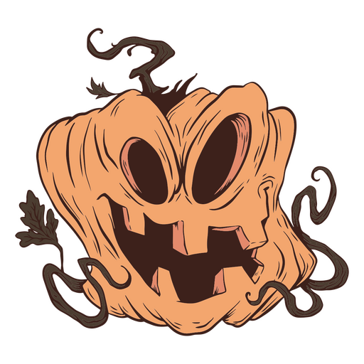 Halloween pumpkin holiday character PNG Design