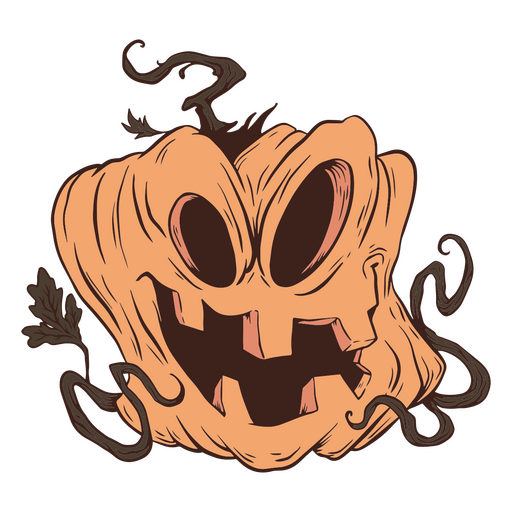 Personagem de férias de abóbora de Halloween Desenho PNG