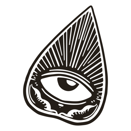 Ouija-Planchette PNG-Design