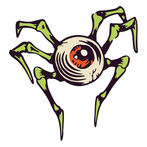 Tarantula with big eye PNG Design