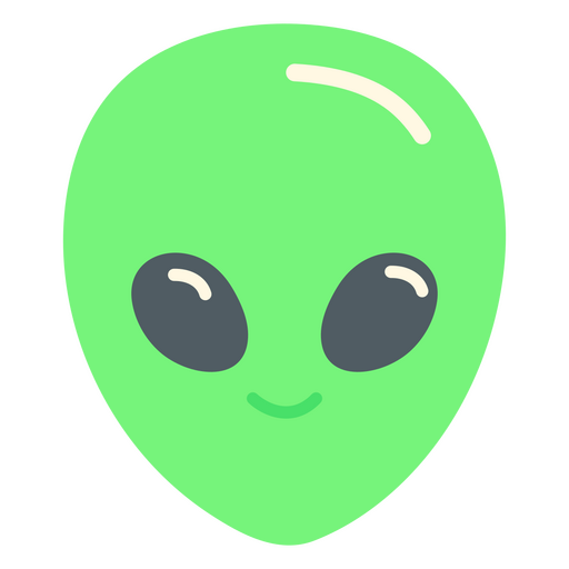 Alien?gena amig?vel sorrindo Desenho PNG