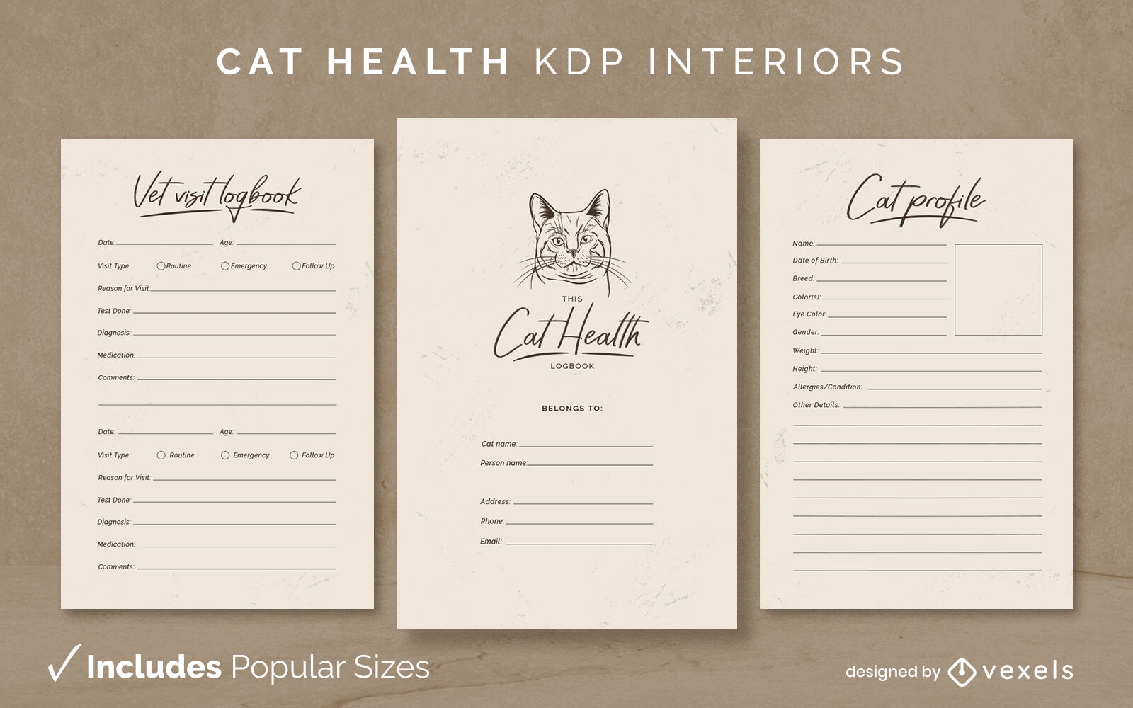 Salud del gato Diseño de interiores KDP