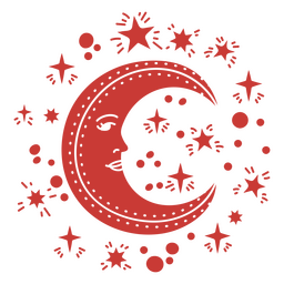 Ein wunderschöner Nachthimmel voller Sterne PNG-Design