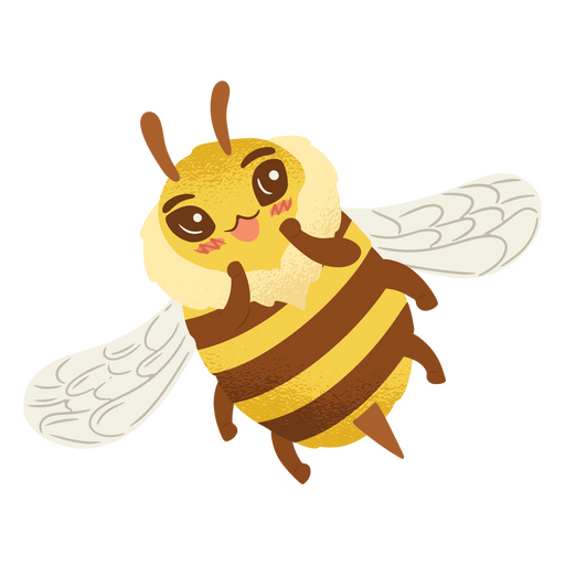 animal abelha kawaii Desenho PNG
