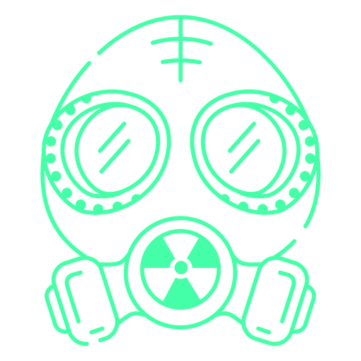 Gasmaske zum Schutz vor gefährlicher Luft PNG-Design