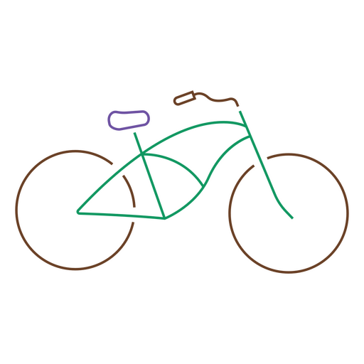bicicleta de curso monoline