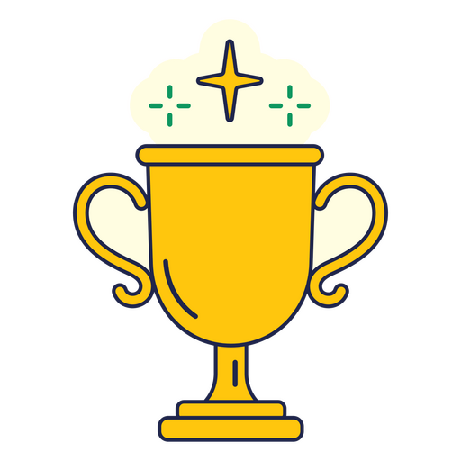 Um troféu para o vencedor Desenho PNG