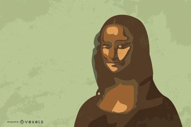 Mona Lisa Vector