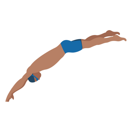 Swimming dive PNG Design