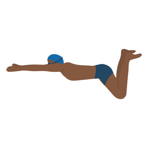 Swimming breaststroke PNG Design