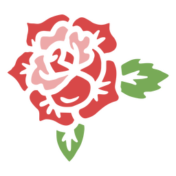 Planta de interior rosa cortada Desenho PNG