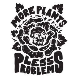 Mais letras de plantas de casa de plantas Desenho PNG
