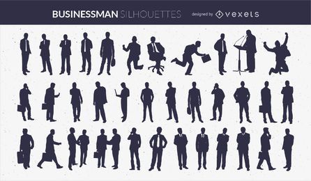 Geschäftsmann Silhouette