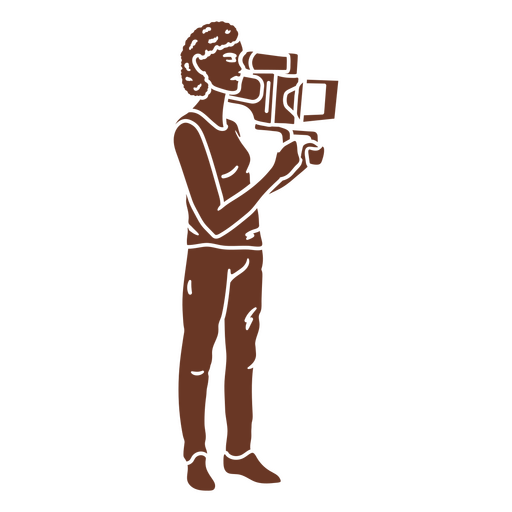 Equipe de filmagem na produção cinematográfica Desenho PNG