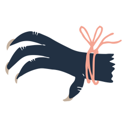 Modern witch creature claw PNG Design