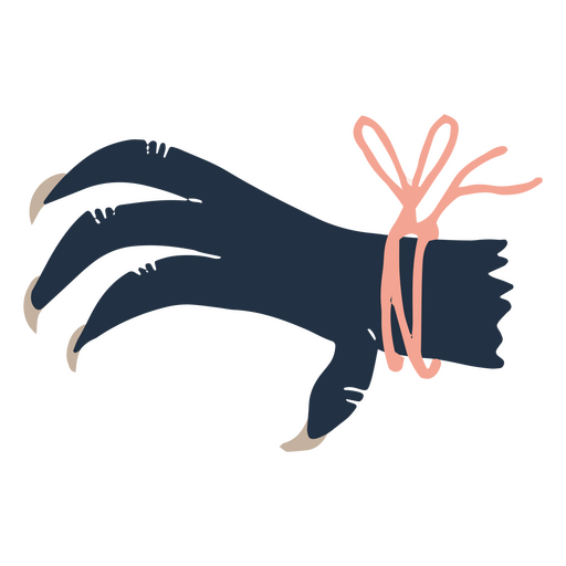 Modern witch creature claw PNG Design