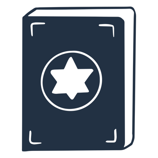 Modern witch book PNG Design