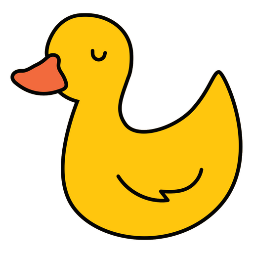 Cute Duck In The Moon PNG & SVG Design For T-Shirts