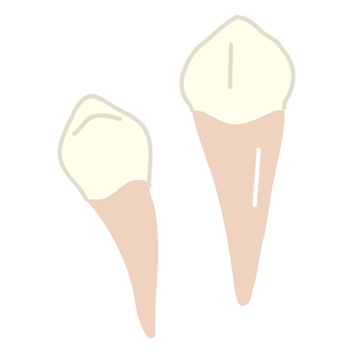 Wisdom teeth PNG Design