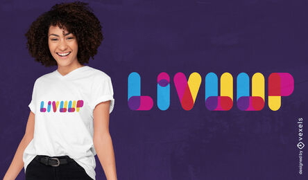 Livuup minimalistic quote t-shirt design