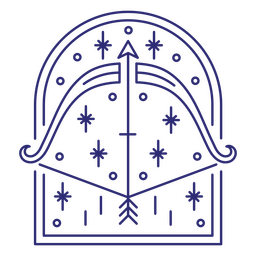 Signo Sagitario en el horoscopo Diseño PNG
