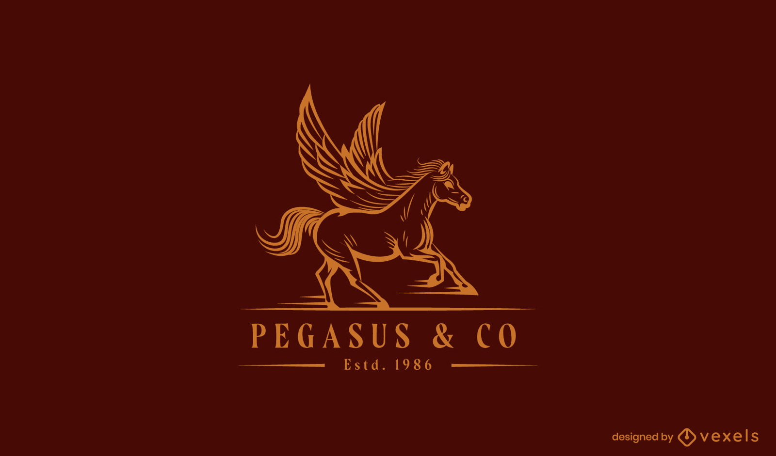 Pegasus logo design