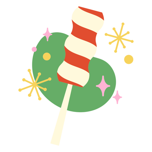 A peppermint lollipop large PNG Design
