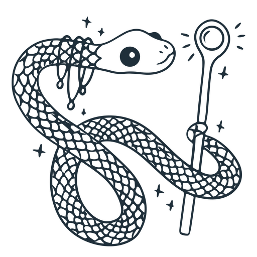 Design PNG E SVG De Personagem De Cobra Bonito Para Camisetas