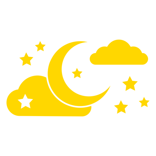 Peaceful night PNG Design