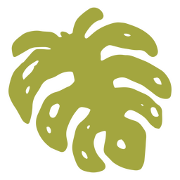 Grünes Blatt mit Tautropfen PNG-Design