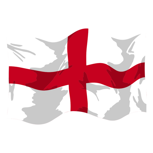 La bandera de Inglaterra Diseño PNG