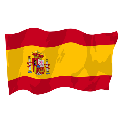 A bandeira da Espanha Desenho PNG