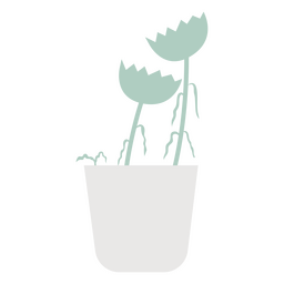 House decoration plant pot PNG Design