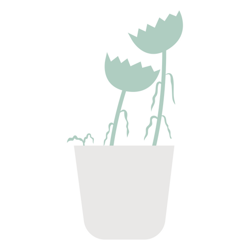 Vaso de plantas de decoração de casa Desenho PNG