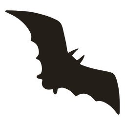 A Black Bat Silohuette PNG & SVG Design For T-Shirts