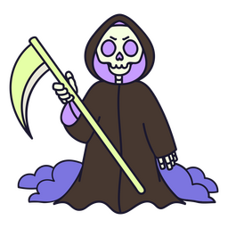 Personaje de la muerte del ángel de la muerte Diseño PNG