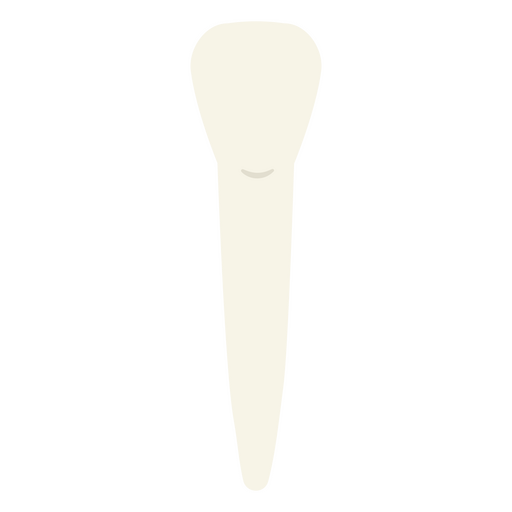 White incisor tooth PNG Design