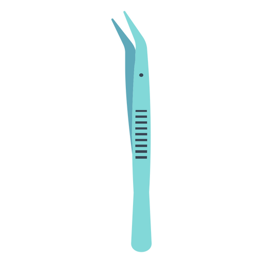 A pair of dental forceps PNG Design