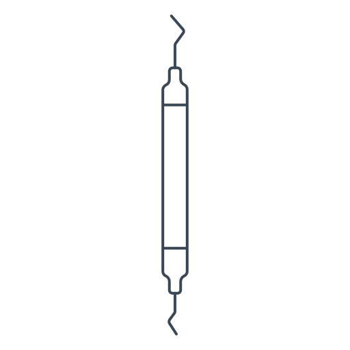 Escavadeira para tratamento odontológico Desenho PNG