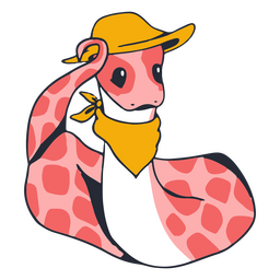 cobra . personagem de desenho animado bonito. 19550042 PNG